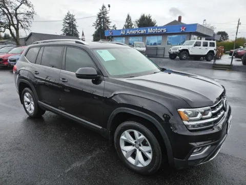 Black 2018 Volkswagen Atlas SEL 4Motion Sport Utility 4D for sale in Tacoma, WA