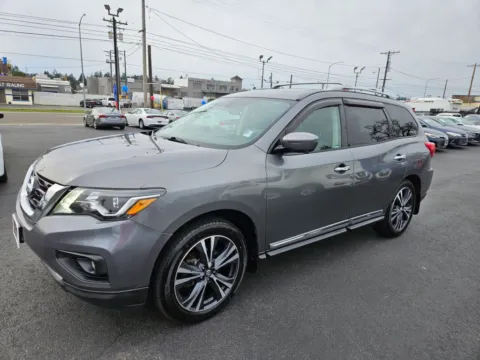 Another view of 2019 Nissan Pathfinder Platinum Sport Utility 4D for sale in Tacoma, WA at All American Motors