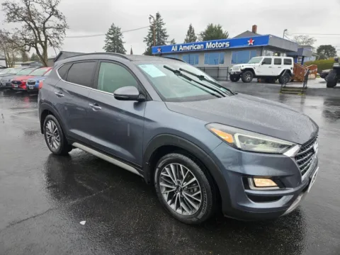 Gray 2021 Hyundai Tucson Ultimate Sport Utility 4D for sale in Tacoma, WA