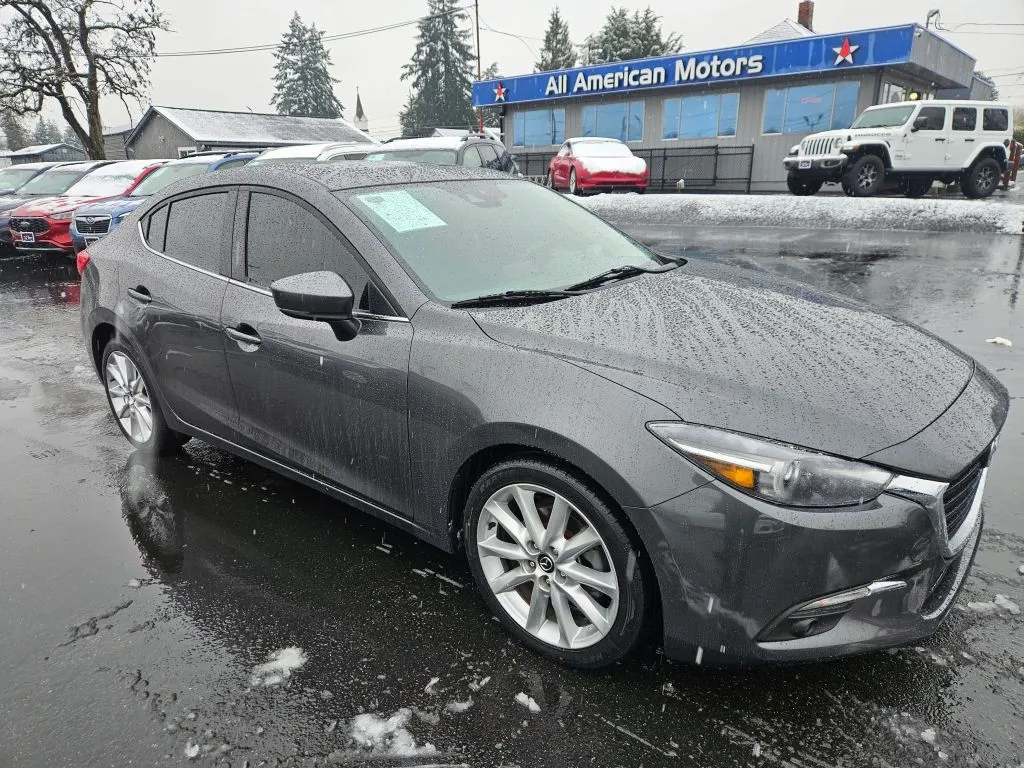 Gray 2017 MAZDA MAZDA3 Grand Touring Sedan 4D for sale in Tacoma, WA