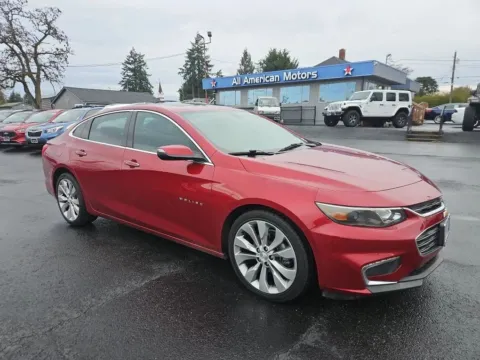 Red 2018 Chevrolet Malibu Premier Sedan 4D for sale in Tacoma, WA