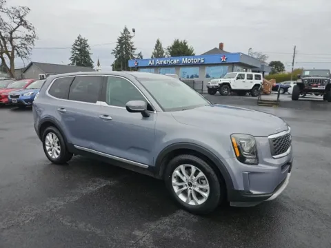 Silver 2021 Kia Telluride LX Sport Utility 4D for sale in Tacoma, WA