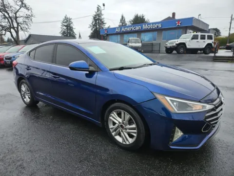 Blue 2020 Hyundai Elantra SEL Sedan 4D for sale in Tacoma, WA