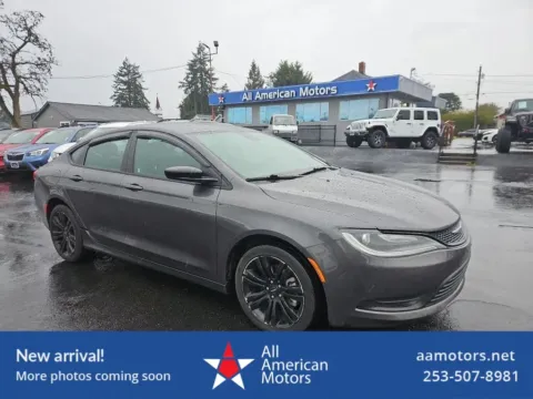 Gray 2017 Chrysler 200 Touring Sedan 4D for sale in Tacoma, WA