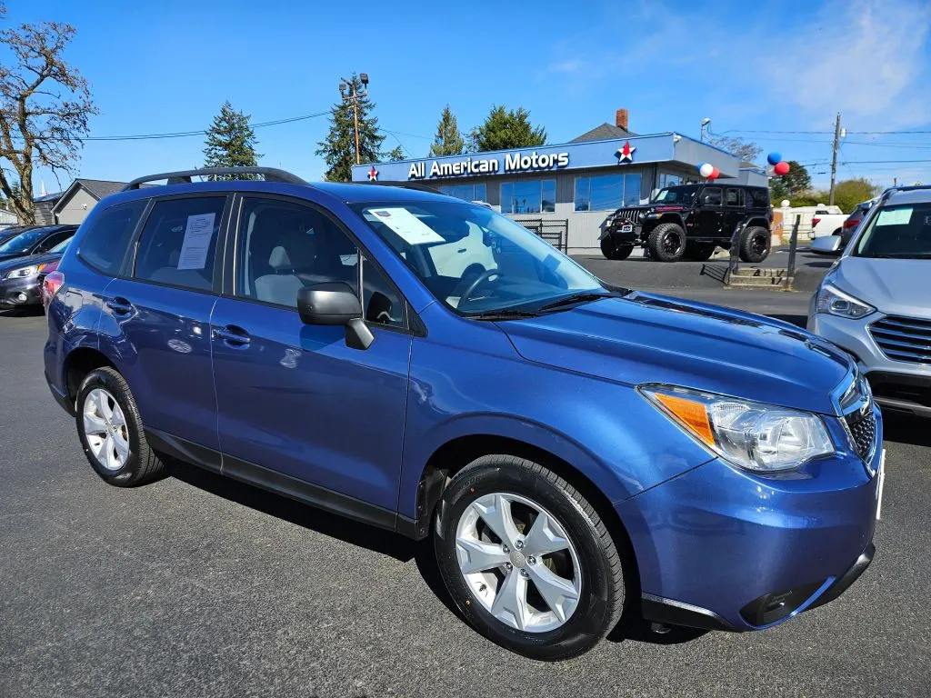 Blue 2015 Subaru Forester 2.5i Sport Utility 4D for sale in Tacoma, WA
