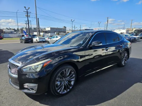 Another view of 2017 INFINITI Q70 L 3.7 Sedan 4D for sale in Tacoma, WA at All American Motors