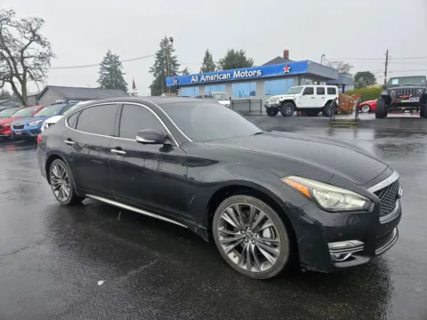 Black 2017 INFINITI Q70 L 3.7 Sedan 4D for sale in Tacoma, WA