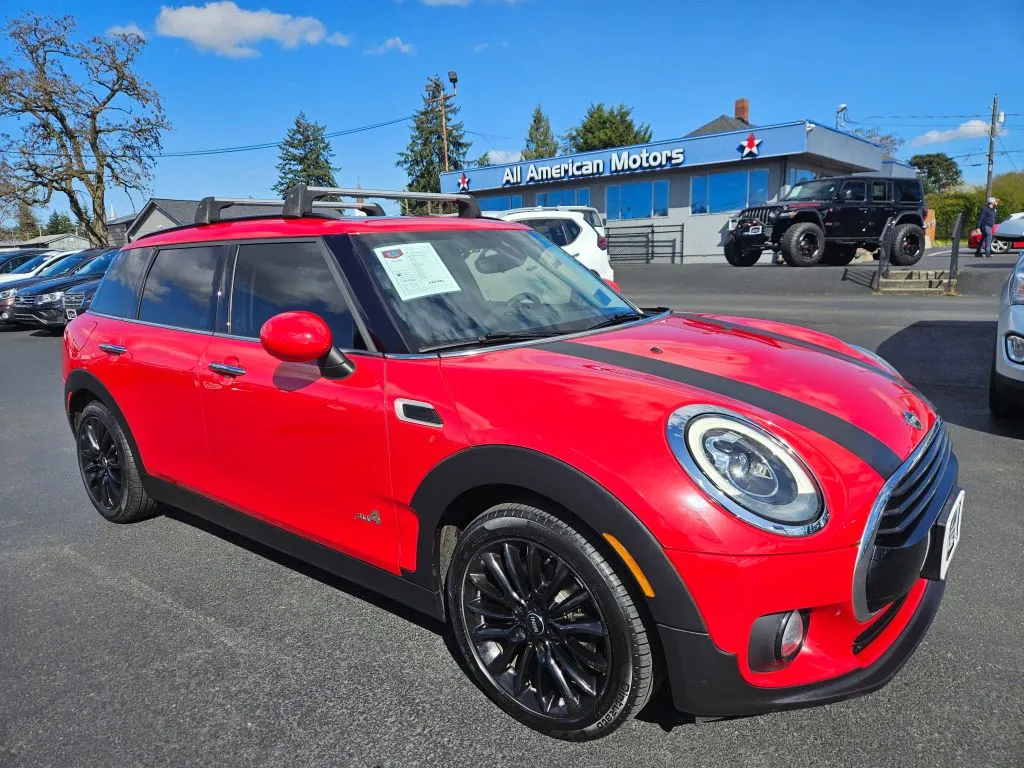 Red 2019 MINI Clubman Cooper ALL4 Hatchback 4D for sale in Tacoma, WA