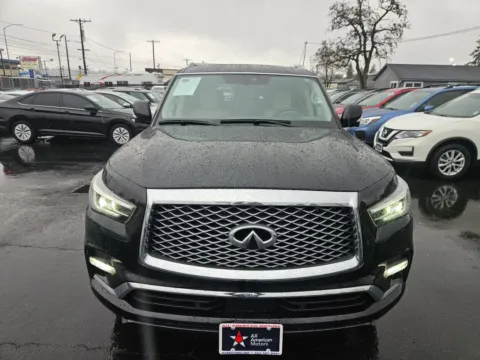 Photos of 2023 INFINITI QX80 LUXE Sport Utility 4D for sale in Tacoma, WA at All American Motors