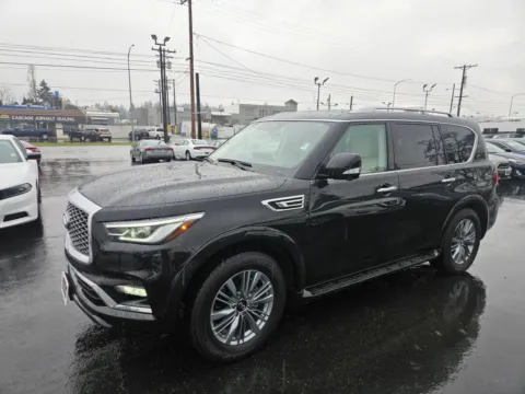 Another view of 2023 INFINITI QX80 LUXE Sport Utility 4D for sale in Tacoma, WA at All American Motors