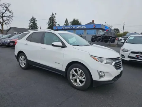 White 2020 Chevrolet Equinox LT Sport Utility 4D for sale in Tacoma, WA