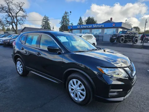 Black 2018 Nissan Rogue S Sport Utility 4D for sale in Tacoma, WA