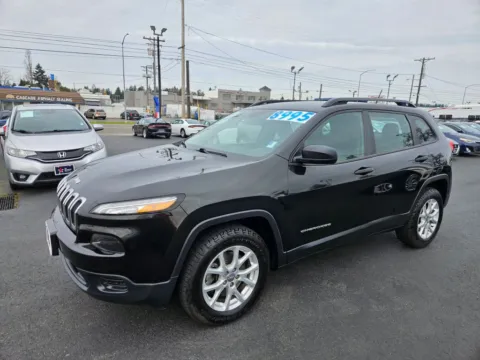 Another view of 2015 Jeep Cherokee Sport SUV 4D for sale in Tacoma, WA at All American Motors