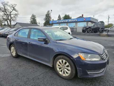 Blue 2013 Volkswagen Passat 2.5L S Sedan 4D for sale in Tacoma, WA