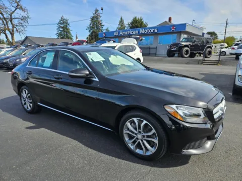 Black 2016 Mercedes-Benz C-Class C 300 4MATIC Sedan 4D for sale in Tacoma, WA