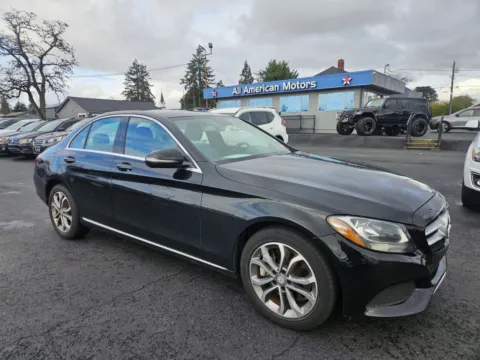 Black 2016 Mercedes-Benz C-Class C 300 4MATIC Sedan 4D for sale in Tacoma, WA