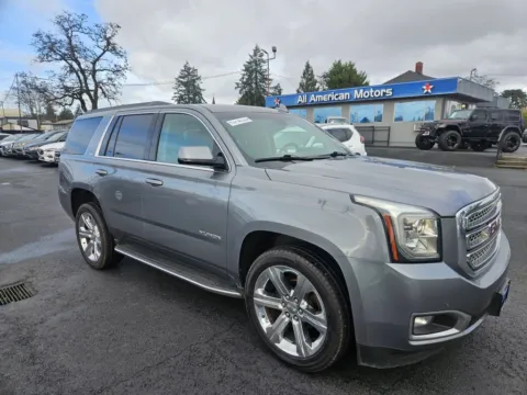 Gray 2019 GMC Yukon SLT Sport Utility 4D for sale in Tacoma, WA