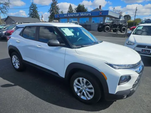 White 2023 Chevrolet Trailblazer LS Sport Utility 4D for sale in Tacoma, WA