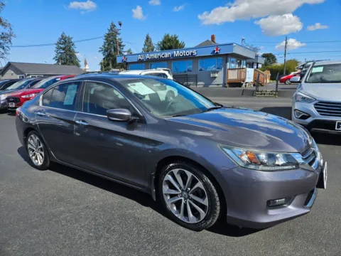 Black 2014 Honda Accord Sport Sedan 4D for sale in Tacoma, WA
