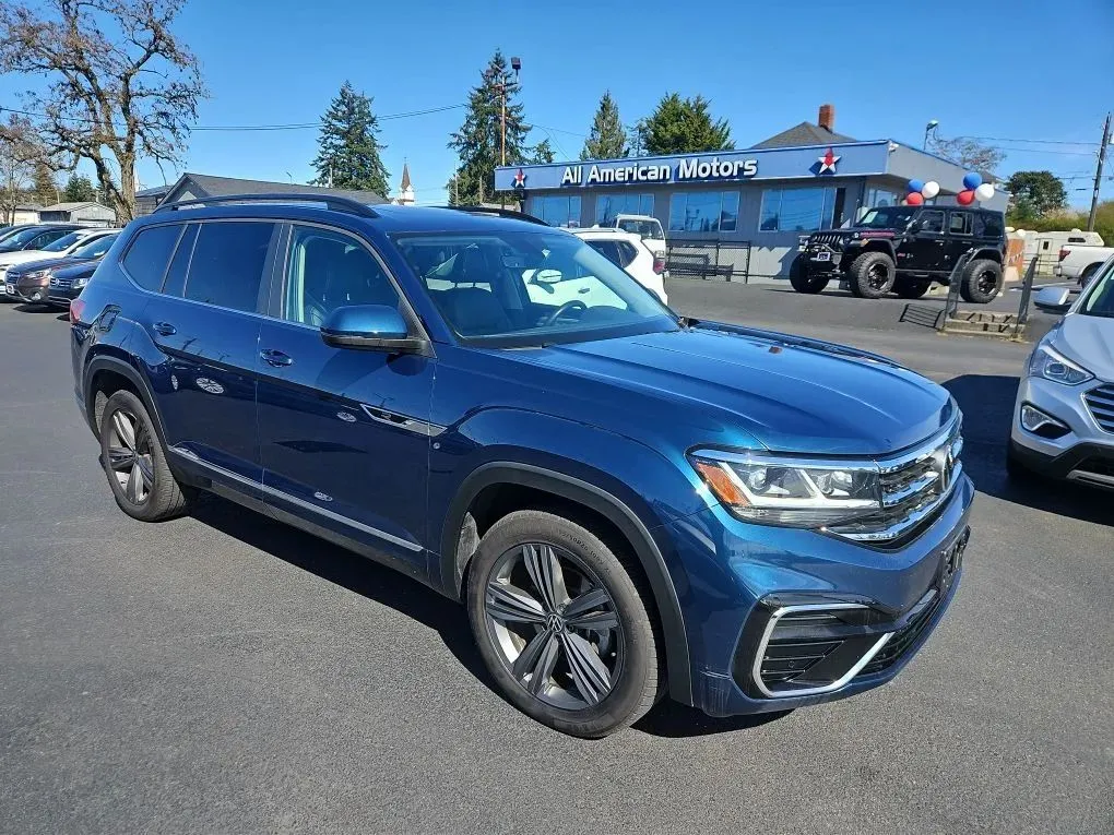 2021 Volkswagen Atlas SE R-Line 4Motion w/Tech Pkg (2021.5) Sport Utility 4D for sale in Tacoma, WA
