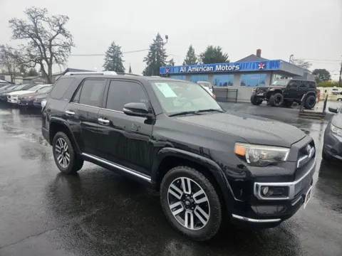 Black 2016 Toyota 4Runner Limited Sport Utility 4D for sale in Tacoma, WA