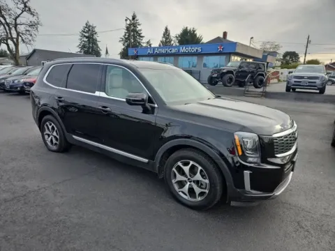 Black 2021 Kia Telluride EX Sport Utility 4D for sale in Tacoma, WA