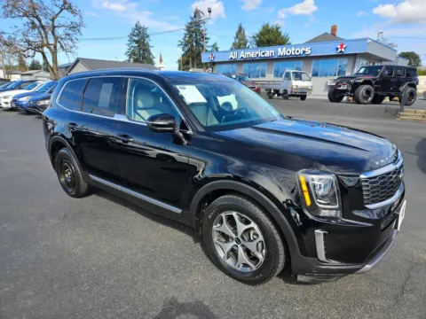 Black 2021 Kia Telluride EX Sport Utility 4D for sale in Tacoma, WA