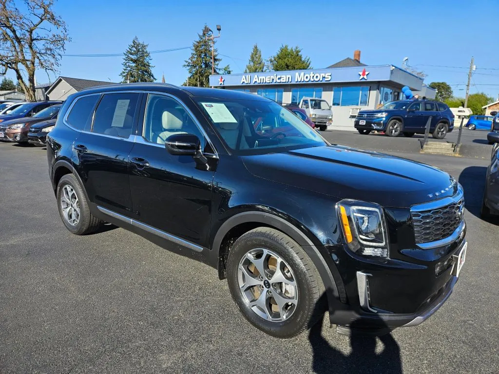 Black 2021 Kia Telluride EX Sport Utility 4D for sale in Tacoma, WA