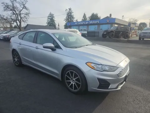 Silver 2019 Ford Fusion SE Hybrid Sedan 4D for sale in Tacoma, WA