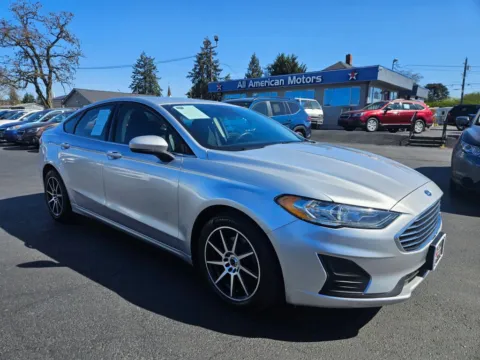 Silver 2019 Ford Fusion SE Hybrid Sedan 4D for sale in Tacoma, WA