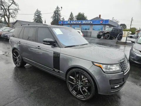 Gray 2016 Land Rover Range Rover Supercharged Sport Utility 4D for sale in Tacoma, WA