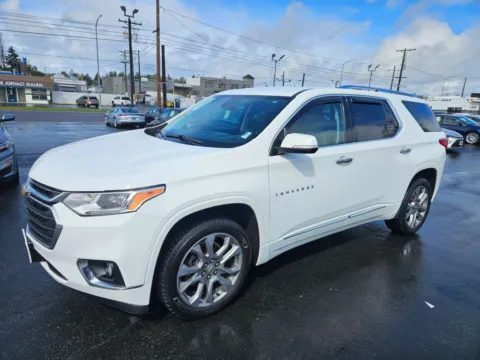 Another view of 2019 Chevrolet Traverse Premier Sport Utility 4D for sale in Tacoma, WA at All American Motors