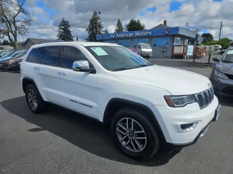 White 2020 Jeep Grand Cherokee Limited Sport Utility 4D for sale in Tacoma, WA
