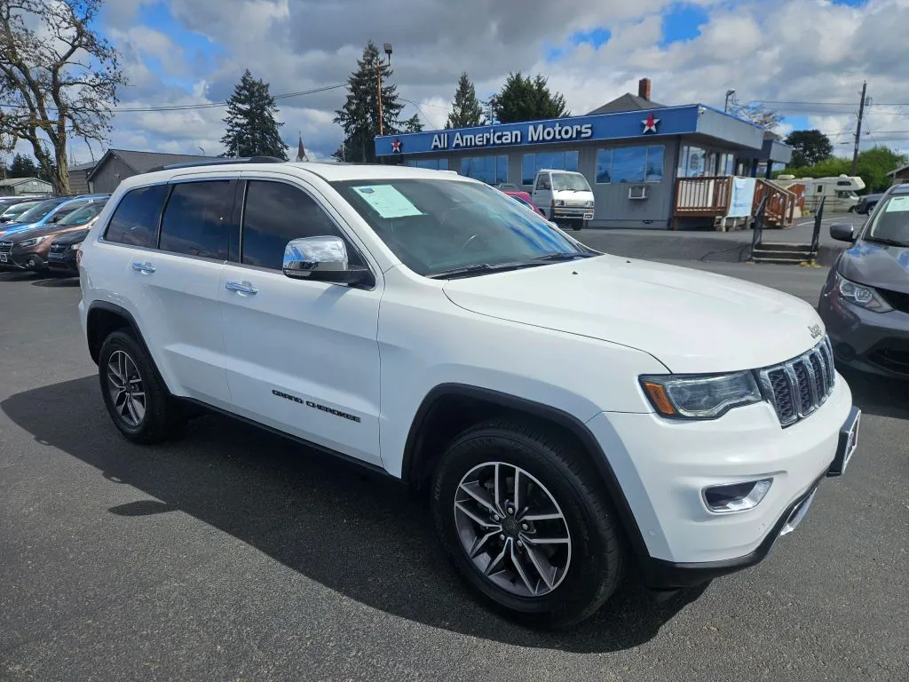 White 2020 Jeep Grand Cherokee Limited Sport Utility 4D for sale in Tacoma, WA