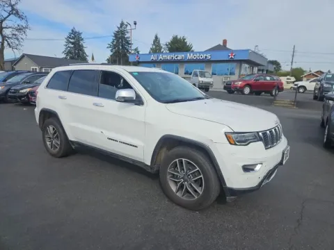 White 2020 Jeep Grand Cherokee Limited Sport Utility 4D for sale in Tacoma, WA