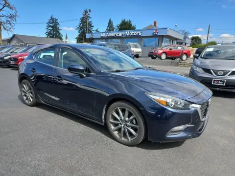 Blue 2018 MAZDA MAZDA3 Touring Hatchback 4D for sale in Tacoma, WA