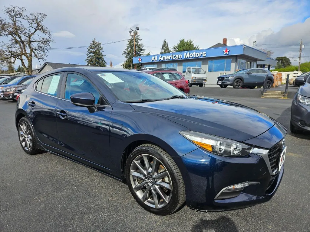 Blue 2018 MAZDA MAZDA3 Touring Hatchback 4D for sale in Tacoma, WA