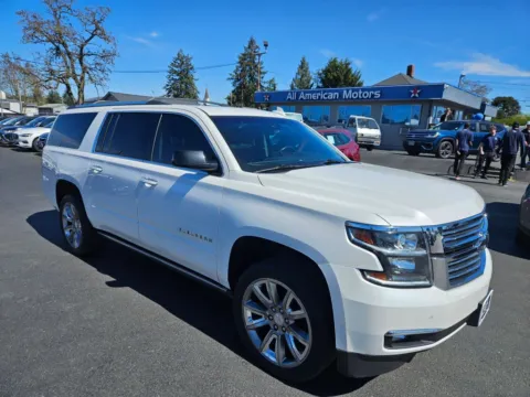 White 2018 Chevrolet Suburban Premier Sport Utility 4D for sale in Tacoma, WA