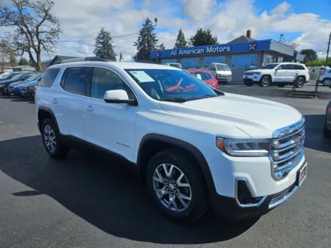 White 2020 GMC Acadia SLT Sport Utility 4D for sale in Tacoma, WA