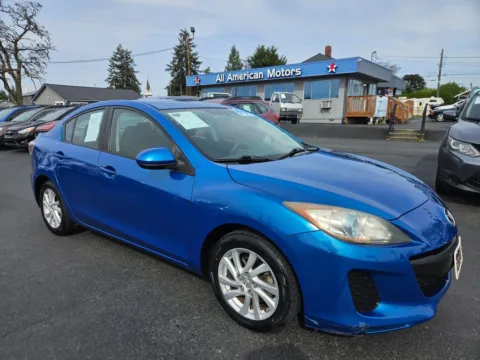 Blue 2012 MAZDA MAZDA3 i Touring Sedan 4D for sale in Tacoma, WA