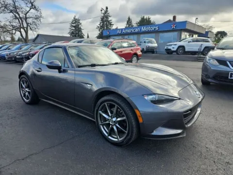 Gray 2018 MAZDA MX-5 Miata RF Grand Touring Convertible 2D for sale in Tacoma, WA