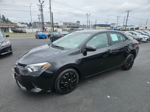 Another view of 2015 Toyota Corolla LE Sedan 4D for sale in Tacoma, WA at All American Motors
