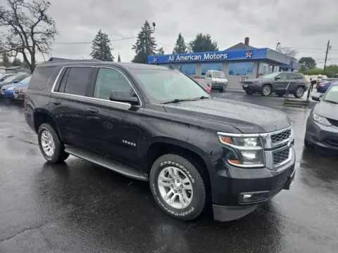Black 2017 Chevrolet Tahoe LT Sport Utility 4D for sale in Tacoma, WA
