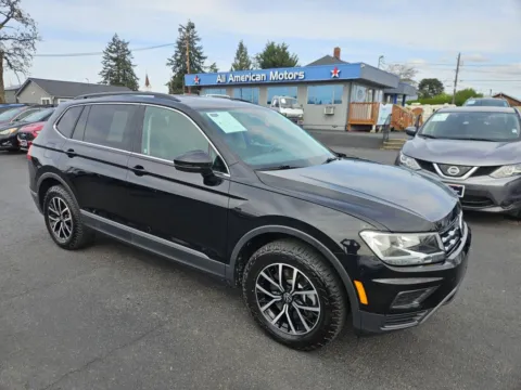 Black 2021 Volkswagen Tiguan SE 4MOTION Sport Utility 4D for sale in Tacoma, WA