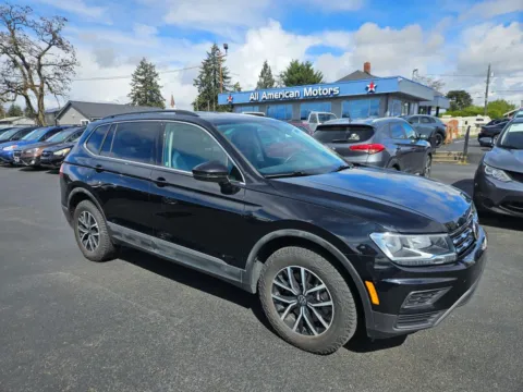 Black 2021 Volkswagen Tiguan SE 4MOTION Sport Utility 4D for sale in Tacoma, WA