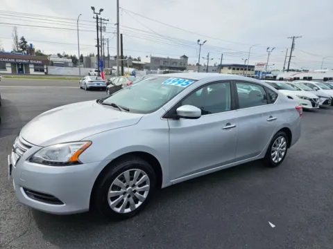 Another view of 2014 Nissan Sentra SV Sedan 4D for sale in Tacoma, WA at All American Motors