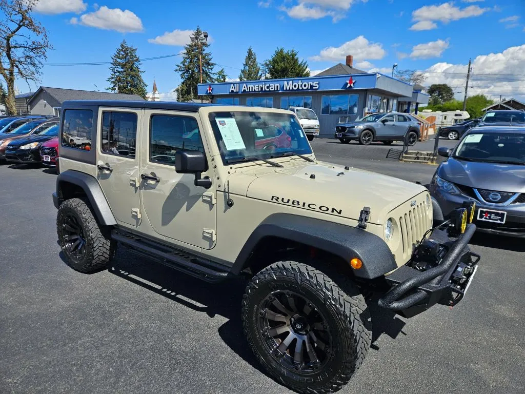 Brown 2018 Jeep Wrangler Unlimited Rubicon Recon (JK) Sport Utility 4D for sale in Tacoma, WA