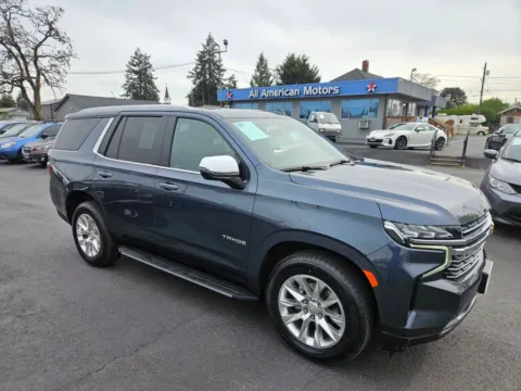 Gray 2021 Chevrolet Tahoe Premier Sport Utility 4D for sale in Tacoma, WA