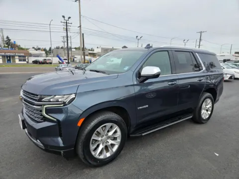 Another view of 2021 Chevrolet Tahoe Premier Sport Utility 4D for sale in Tacoma, WA at All American Motors