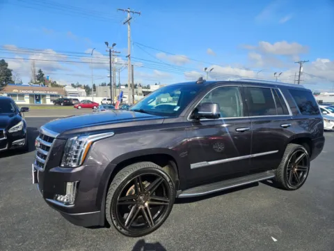 Another view of 2015 Cadillac Escalade Luxury Sport Utility 4D for sale in Tacoma, WA at All American Motors